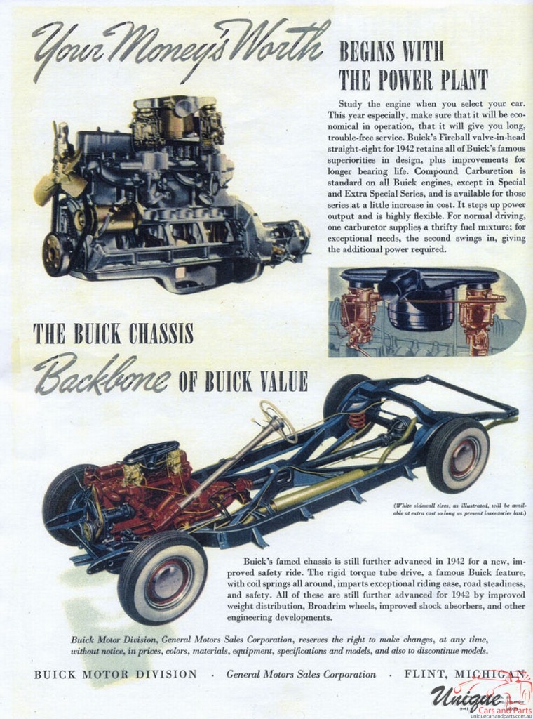 1942 Buick Foldout Page 2